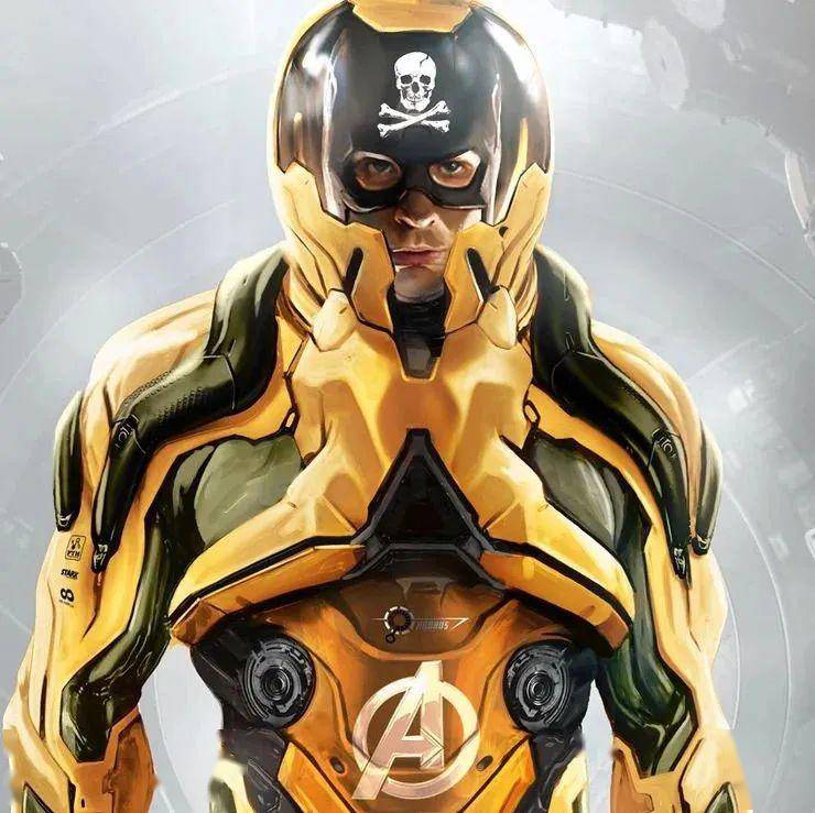 美队量子战衣弃用版本:九头蛇大黄蜂?_hail