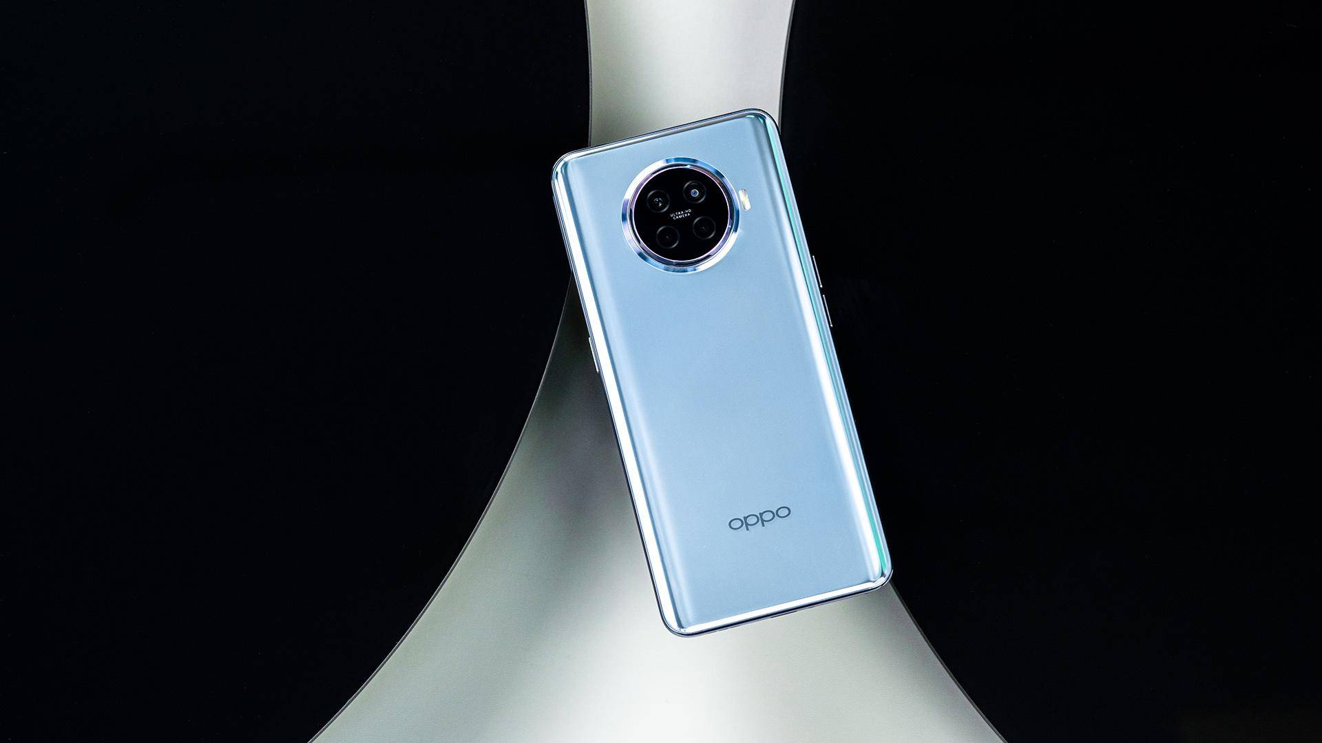 一瞬极光上线oppoace2极光银色图赏