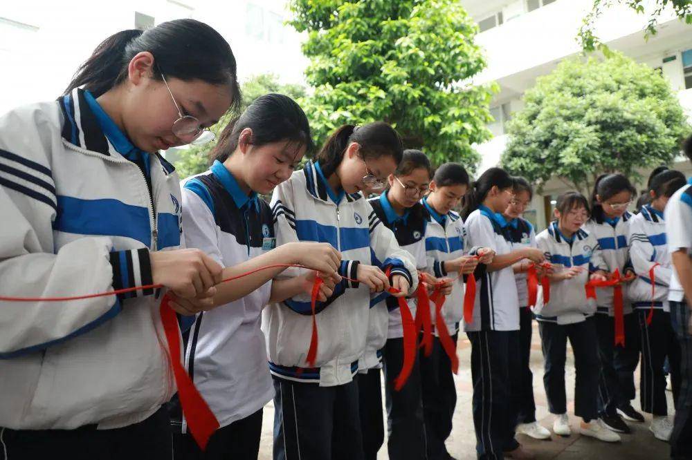 做明朗少年 鑄中考輝煌 一一甌北五中舉行距中考30天勵志活動