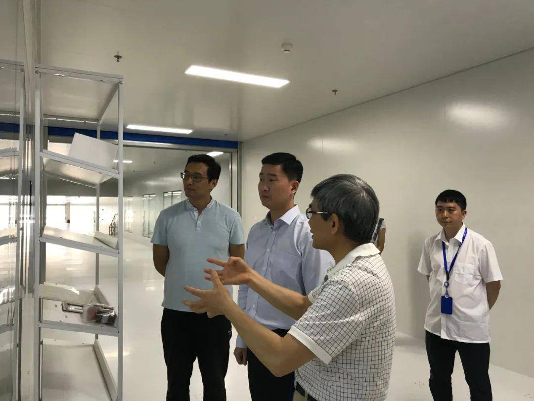 吴江区委常委汾湖高新技术产业开发区党工委书记万利莅临我所参观调研