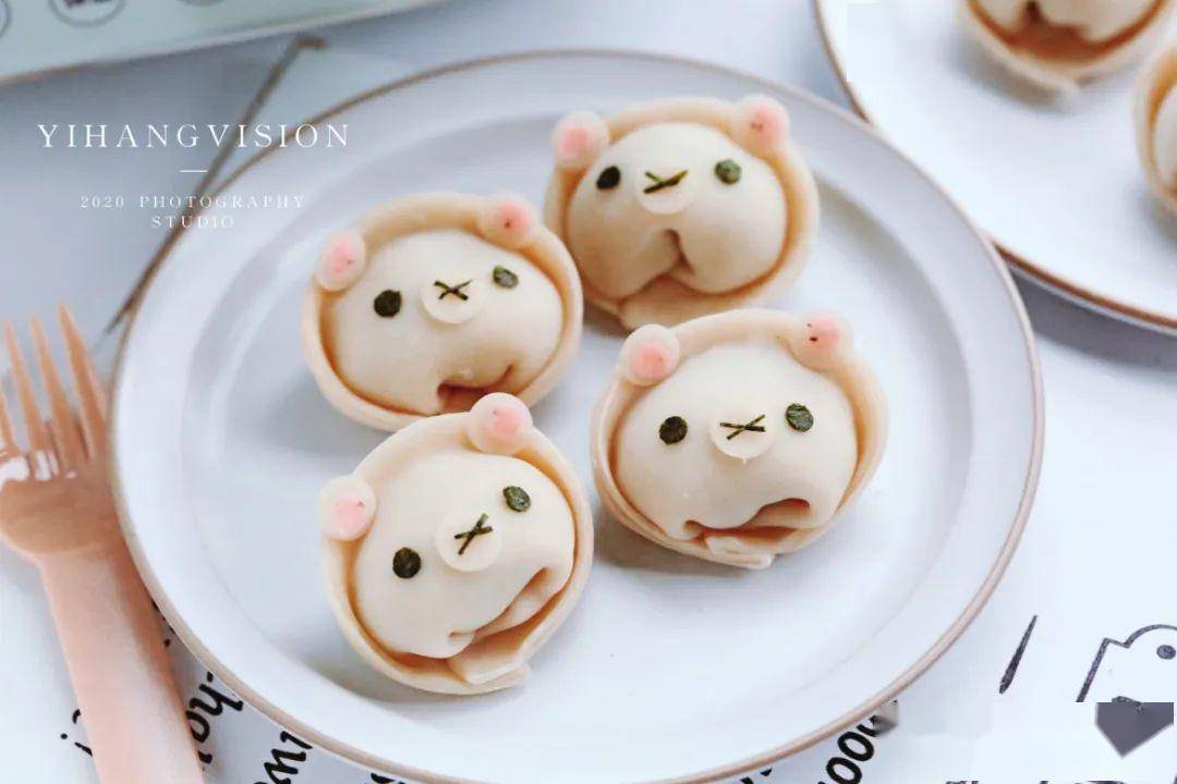 全网最可爱的卡通饺子