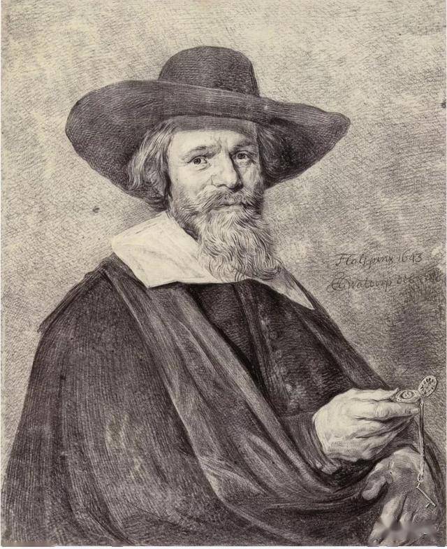 名家欣赏丨西方大师经典素描肖像