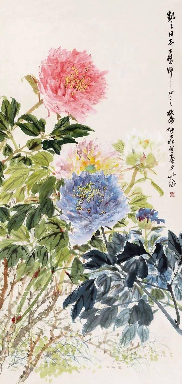 近现代名家张大壮花鸟画作品欣赏(附常用印鉴)