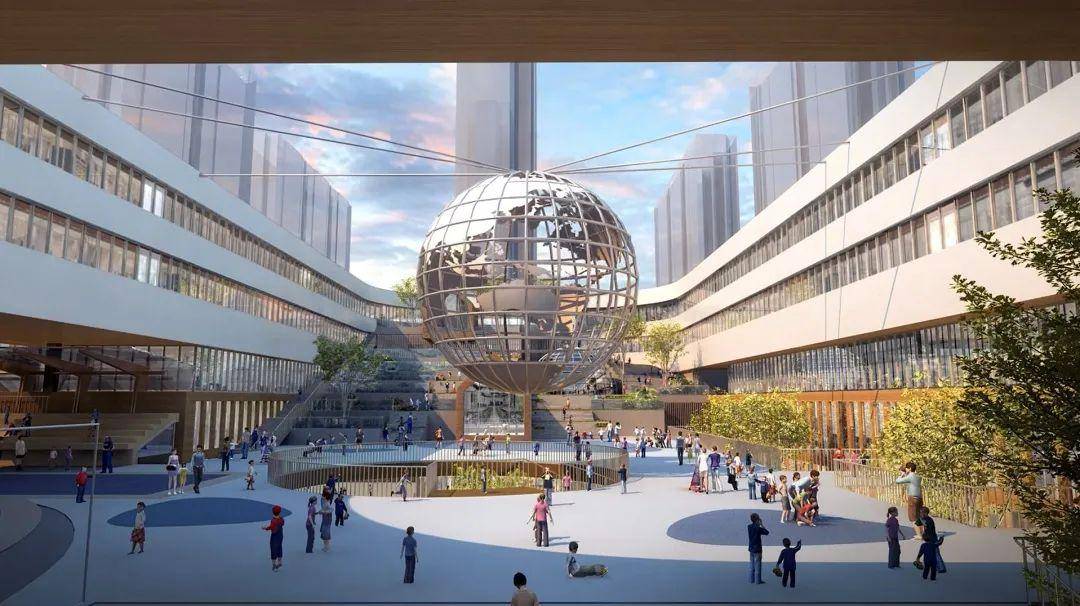 社区共生:一场教育的生态化反 呼和浩特万锦小学项目 | 泛泰作品