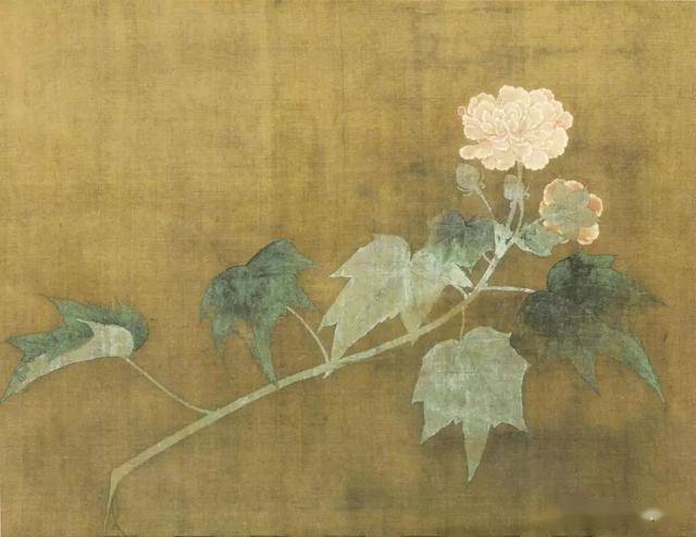 宋代折枝花鸟画的构图程式