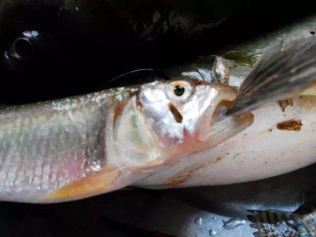 这鱼嘴巴很贪吃钩跟爬地狗一样咬住不放口