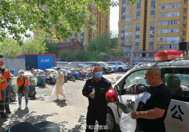 宽城交警走进区环境卫生管理中心开展交通安全宣传
