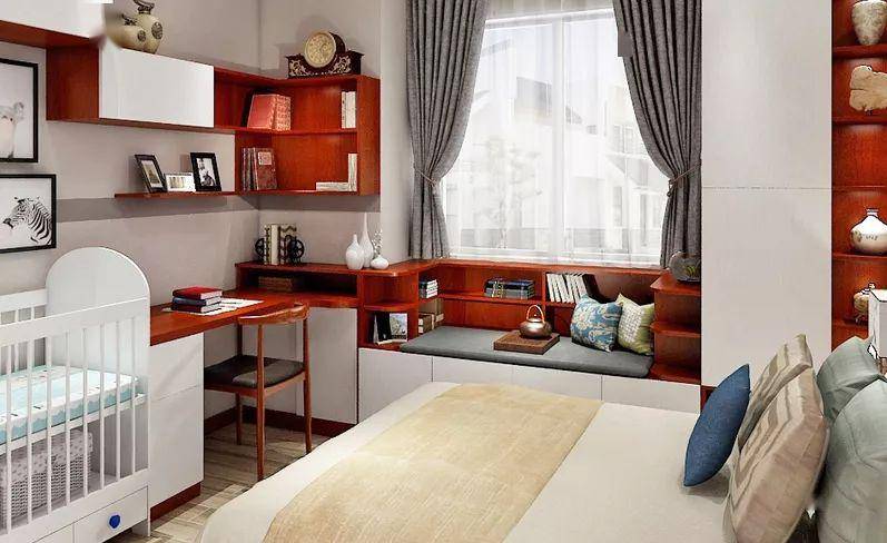 各种各样的飘窗柜,总有适合你的玩法!