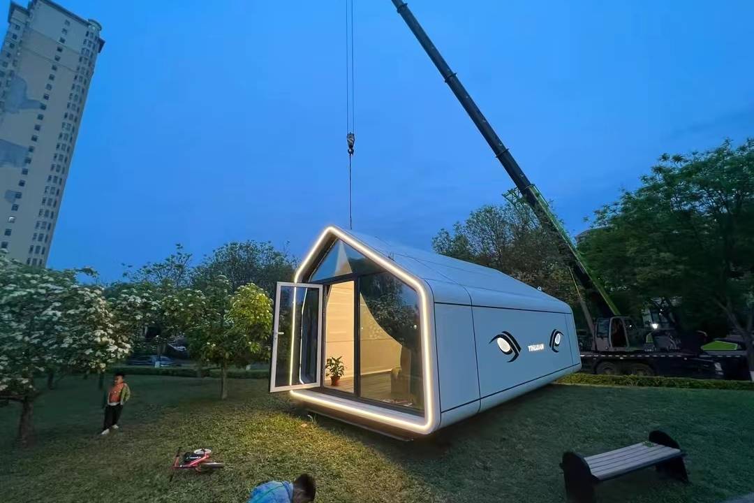 装配式建筑可移动房屋太空舱助力美丽乡村建设不占土地指标