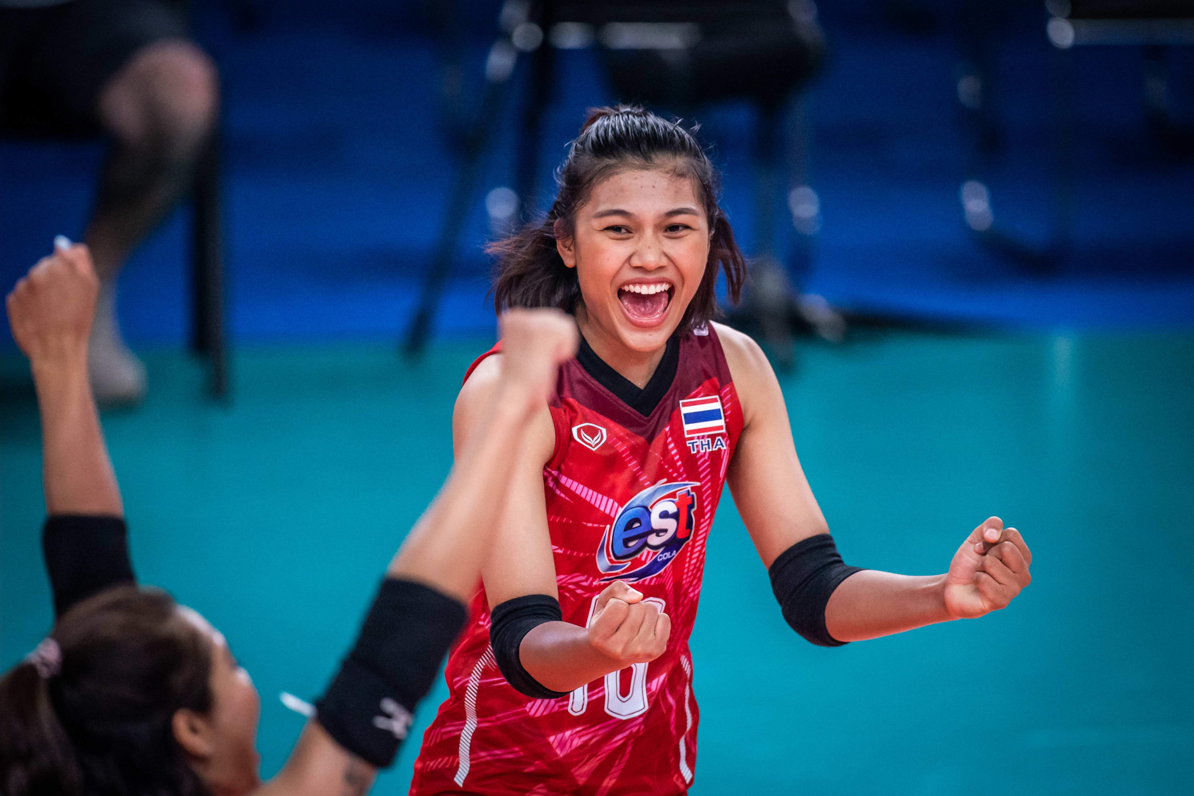 平皮查亚查楚昂朴贞雅进攻集锦vnl泰国女排对阵韩国女排