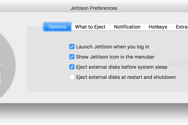 外部磁盘实用工具Jettison