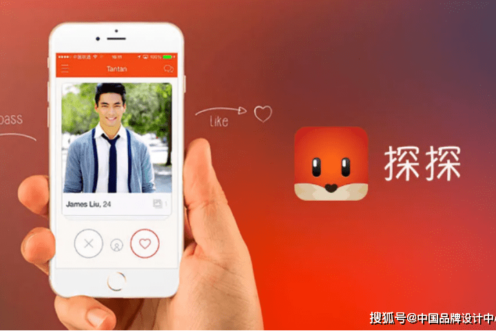 探探更换新LOGO,这只狐狸变可爱了!_图标