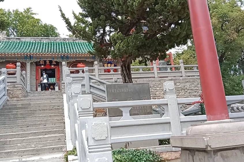 烟台毓璜顶公园的玉皇庙