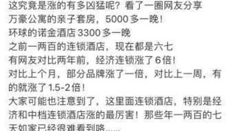 网友吐槽：月薪2万住不起汉庭如家，在北京也算是中高等收入了