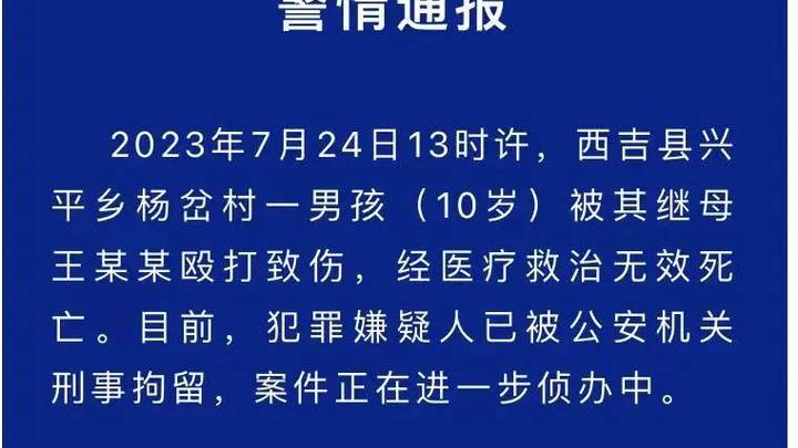 10岁男孩被继母殴打致死，你觉得谁的责任更大？