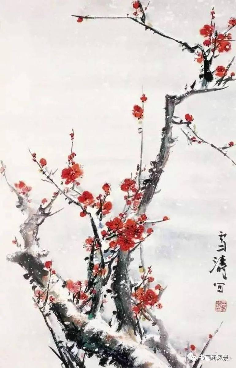王雪涛梅花精品36幅!