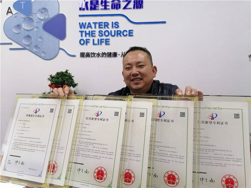 氢长老斩获7项专利致力打造健康饮用水品质新标杆