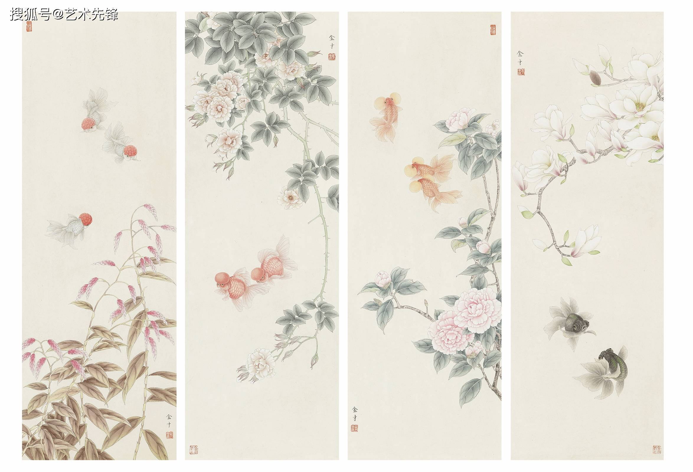 绘如意执素逸笔中国画名家邀请展之工笔花鸟画作品