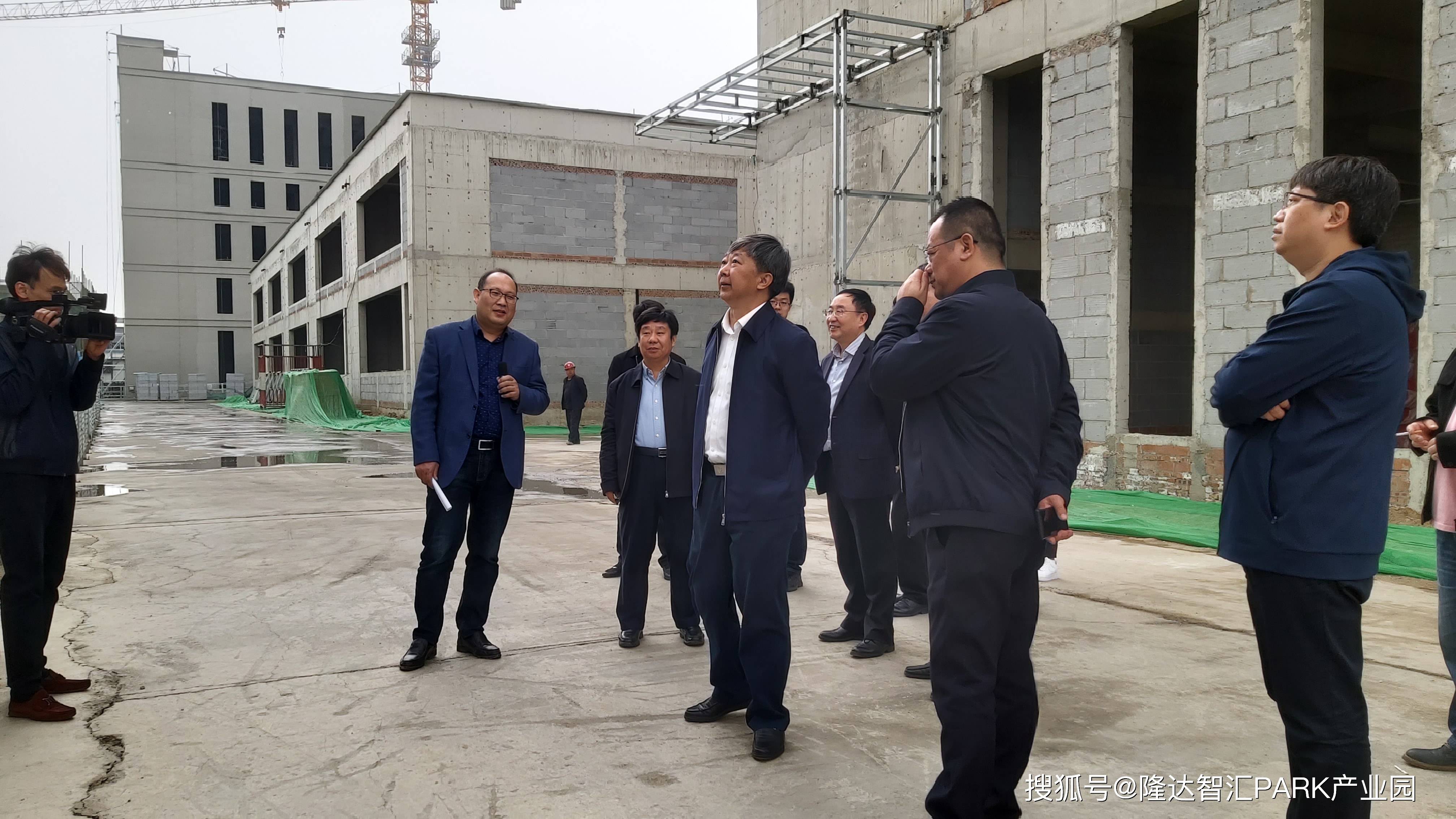 三河市市长伦绍金,副市长雷大庆调研隆达61智汇park省重点项目_招商
