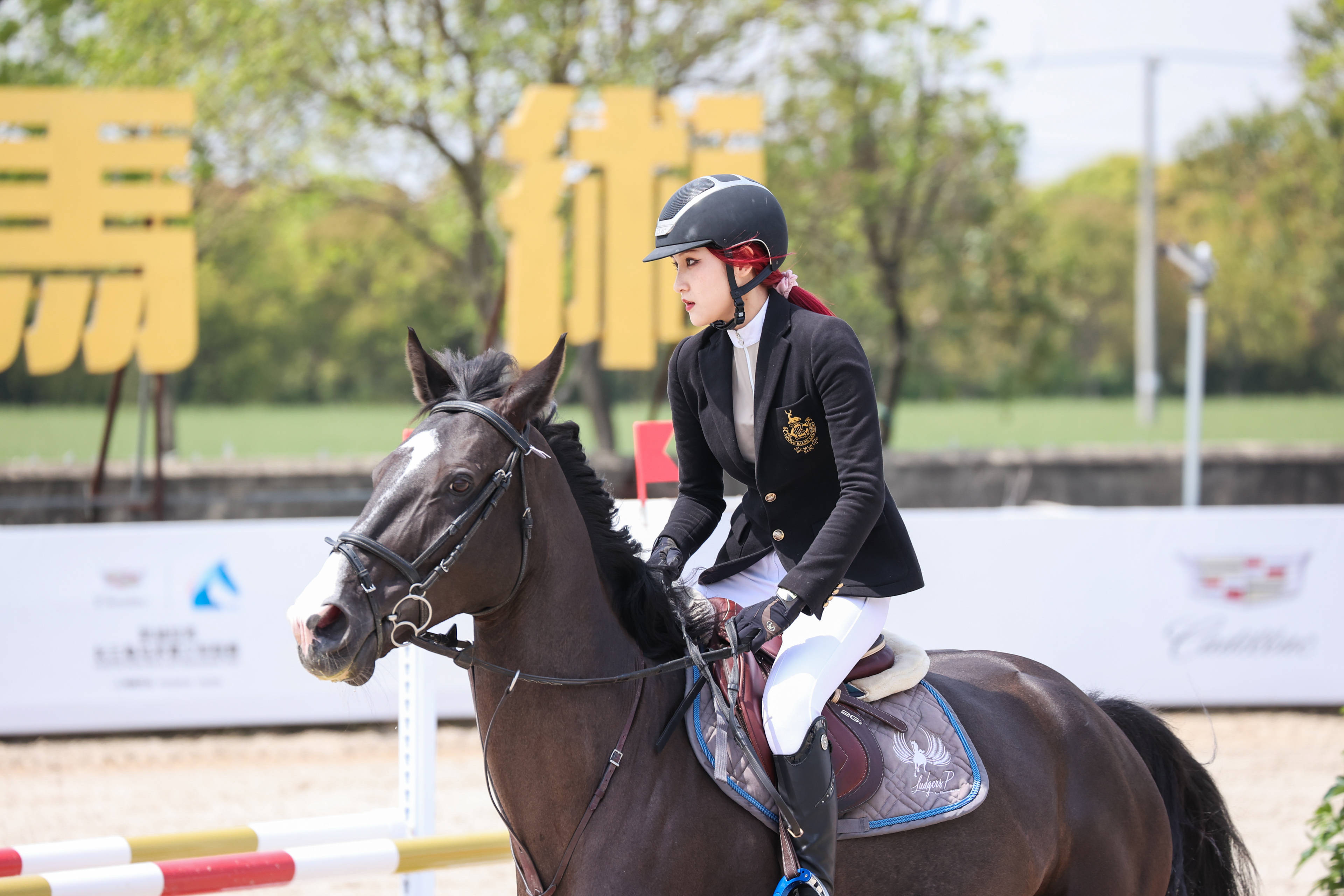 组图:长三角马术青少年联赛100cm级别精彩瞬间