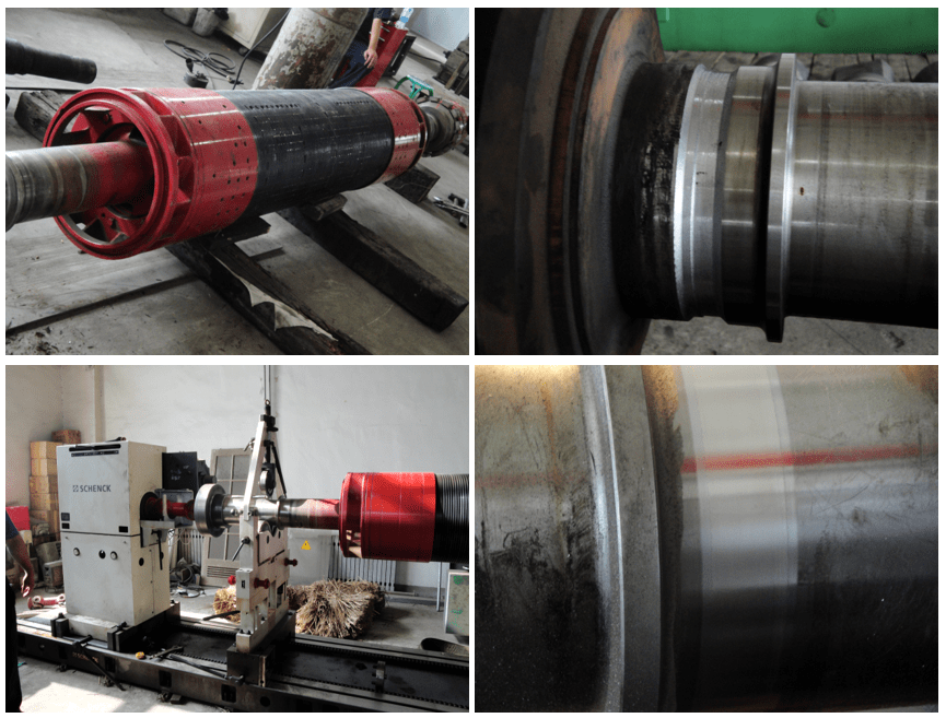 电机轴颈磨损修复方法_焊接