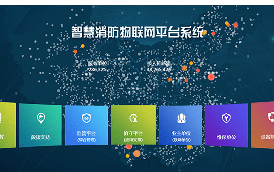 系统|智慧消防远程物联管理平台实现消防系统化管理