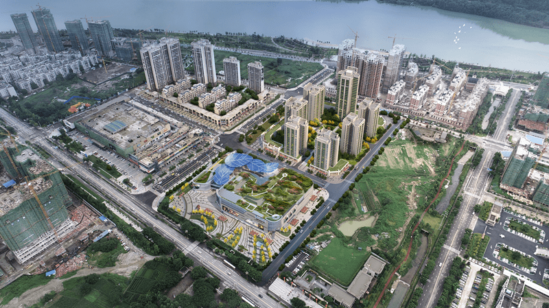 "一城双mall"擎领三台人居商业新高度,资阳圣桦名城引领沱东人居先锋