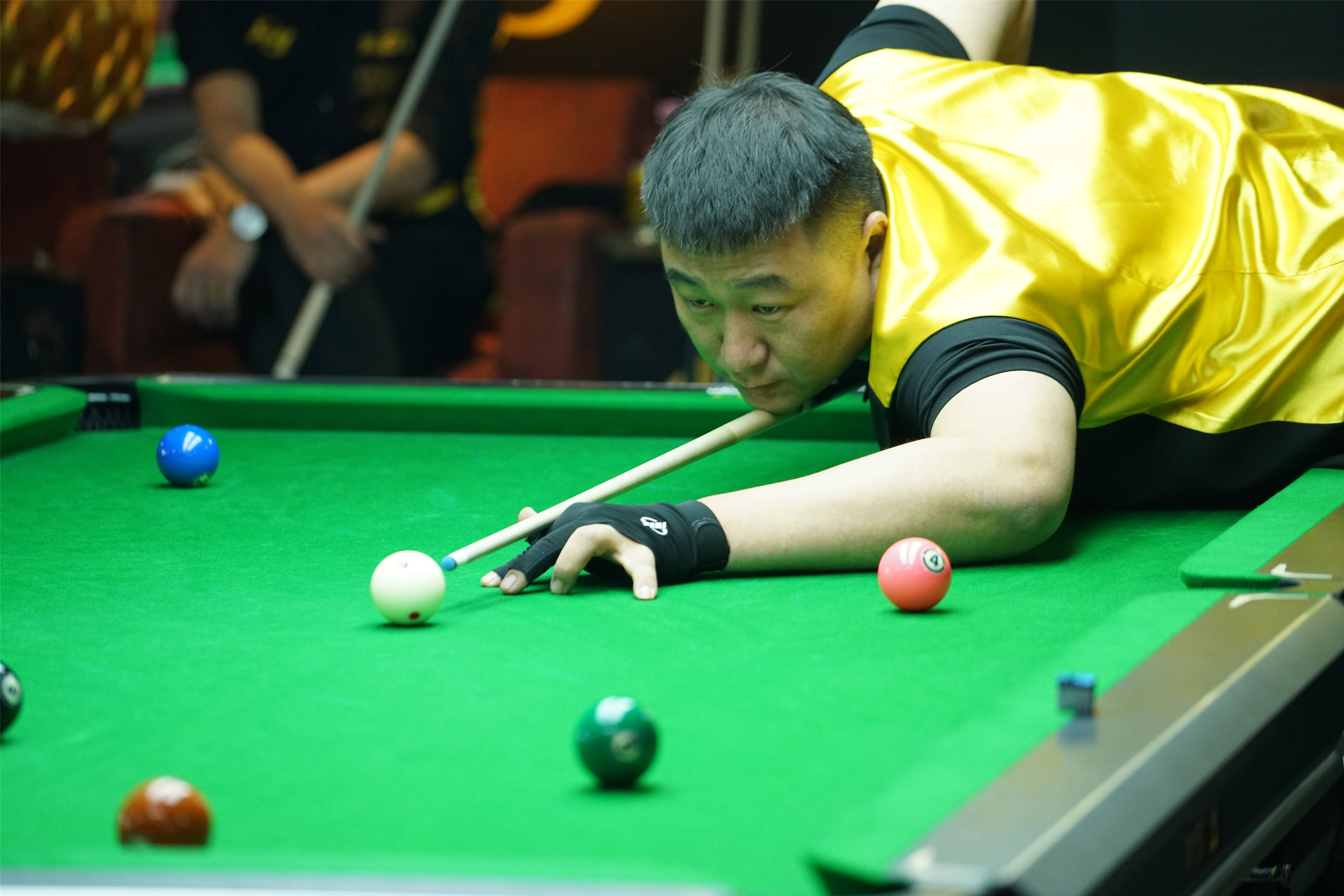 lcba皮尔力龙珠来力杯中式台球公开赛单红宇领衔四强诞生