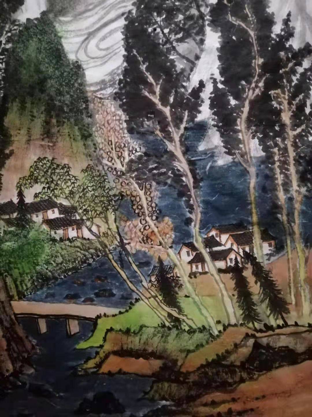 徐福生国画花鸟画作赏析