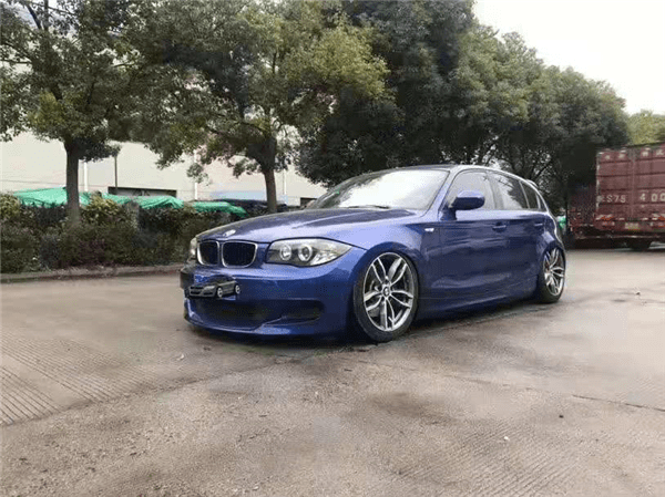 airbft低趴族李洋分享宝马e87完美改装气动避震优质案例