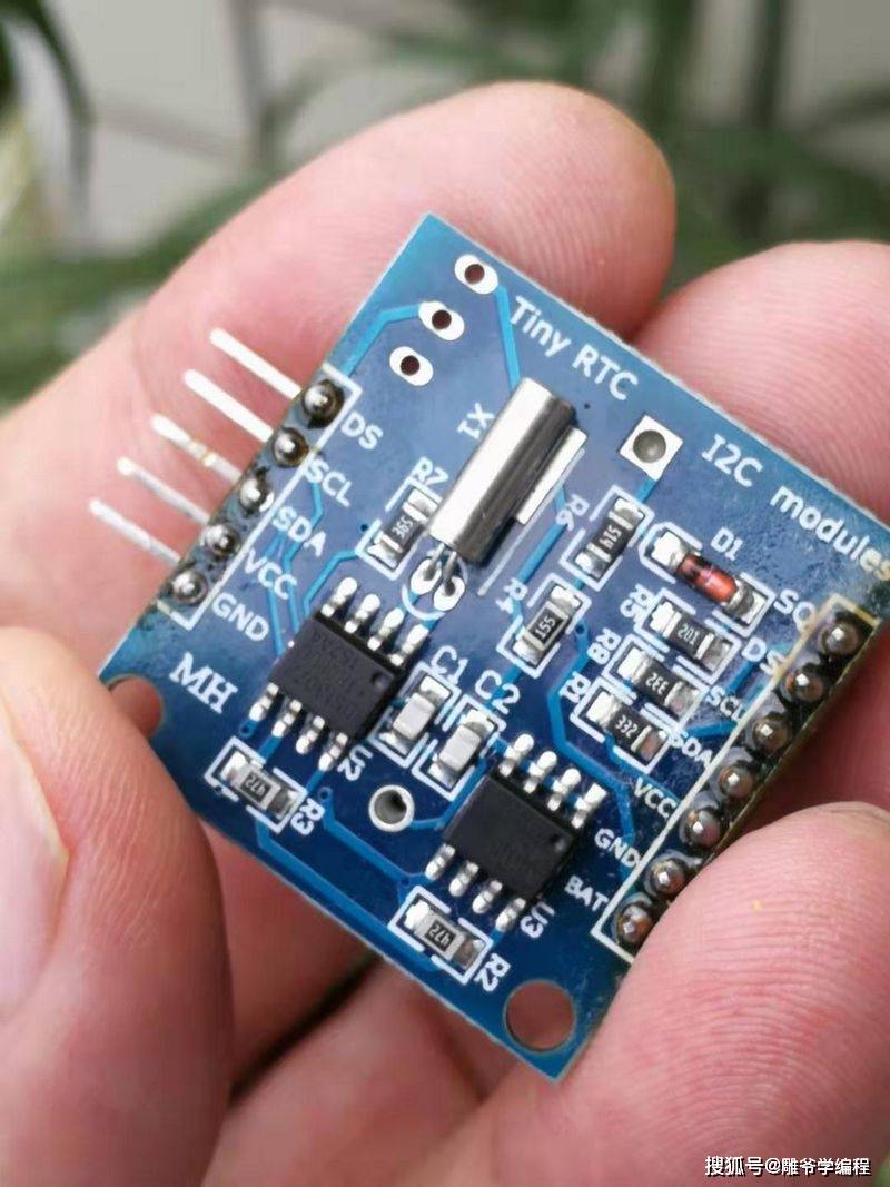 雕爺學編程arduino動手做84ds1307時鐘模塊