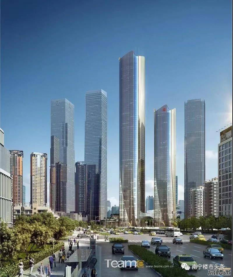 市长大厦效果图曝光,变主副双子塔设计?不可信!_东盟