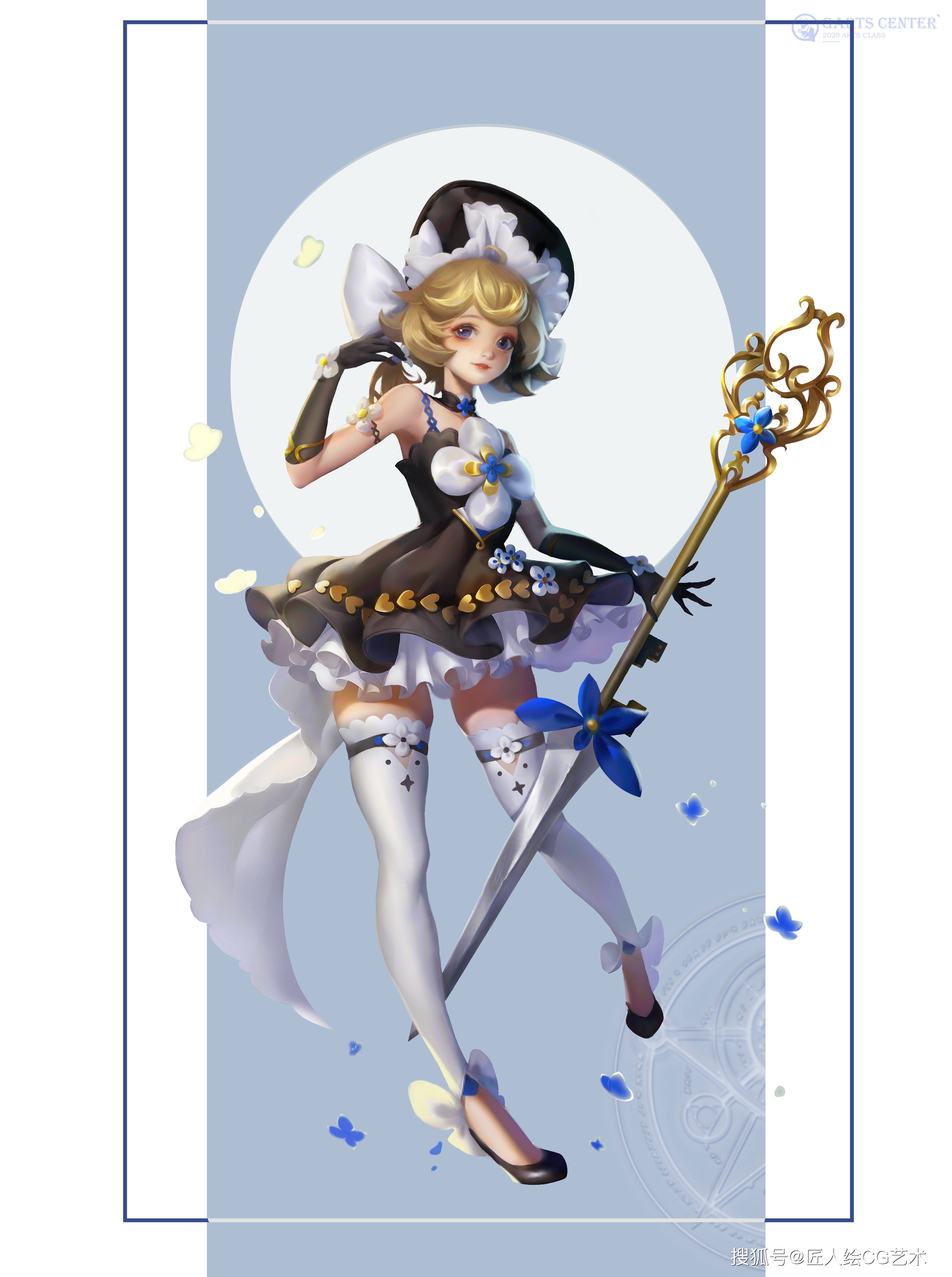 匠人绘学生作业展示基础班学生立绘作业展示