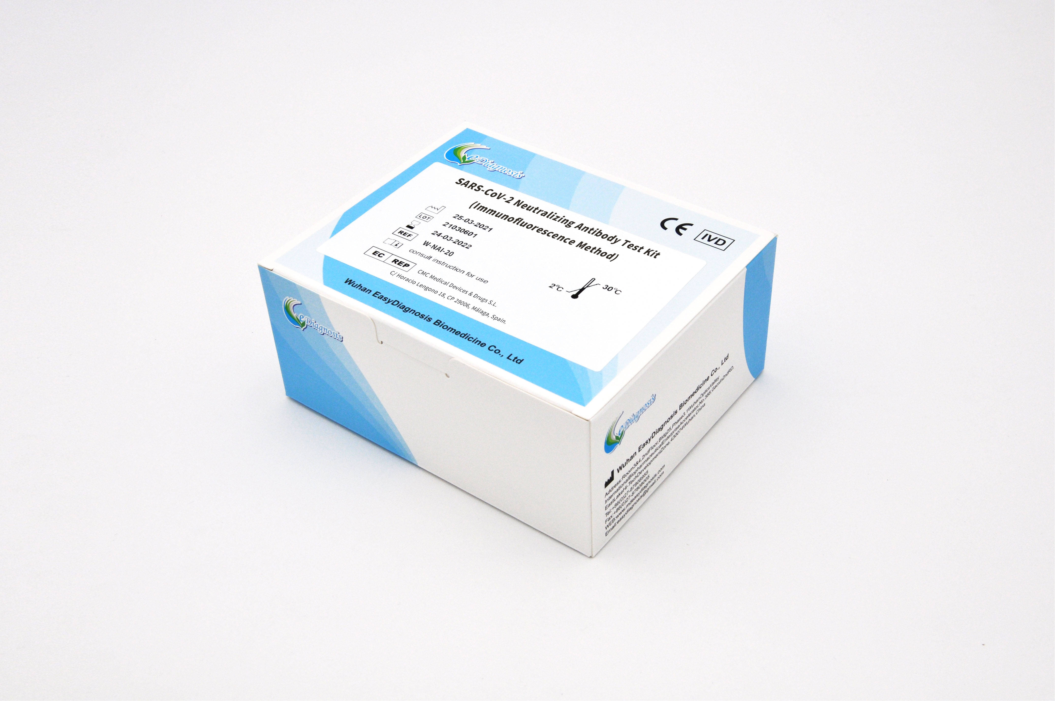 明德生物新冠病毒中和抗体检测试剂获欧盟ce认证