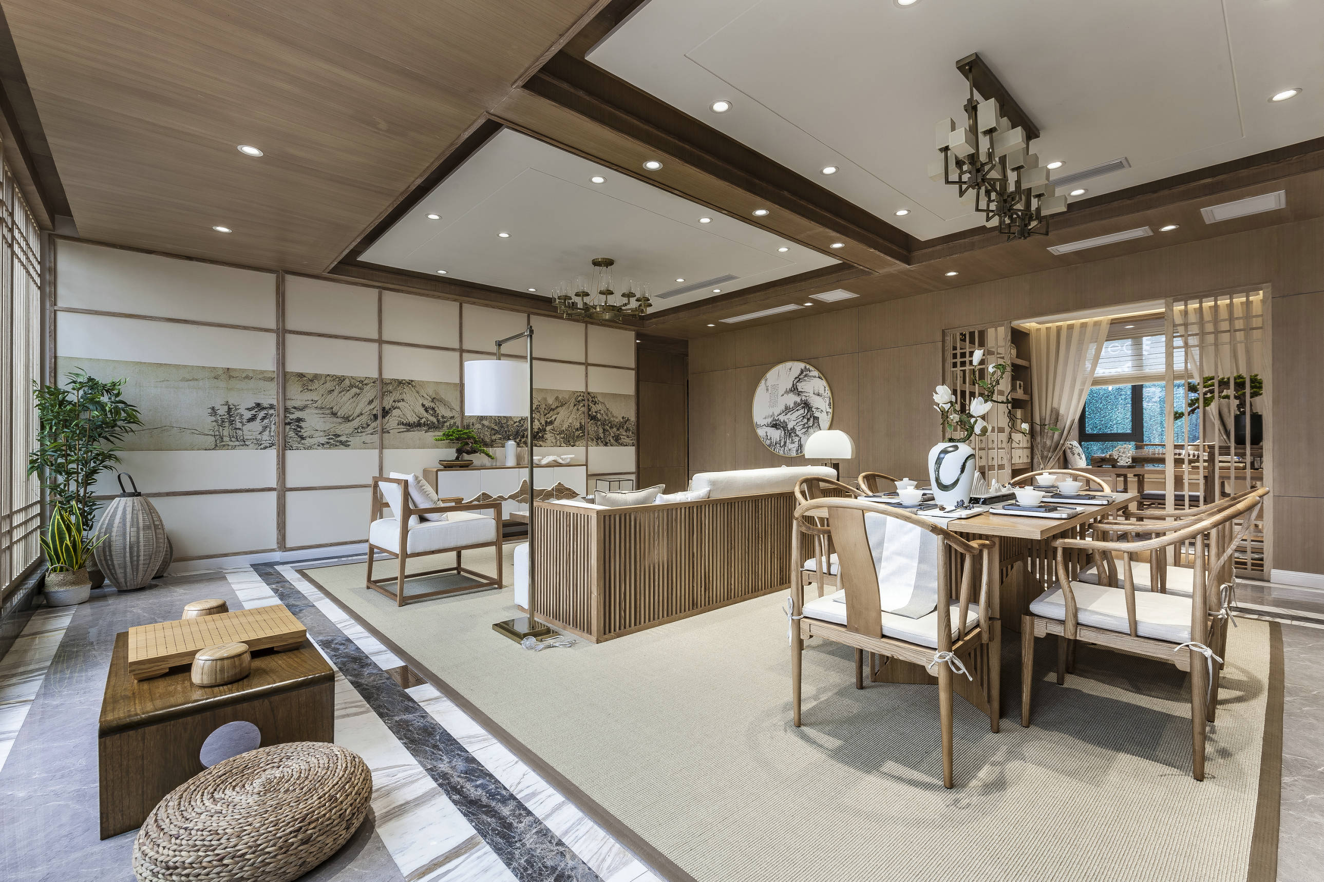 贵阳别墅装修,新中式风格装修设计案例!