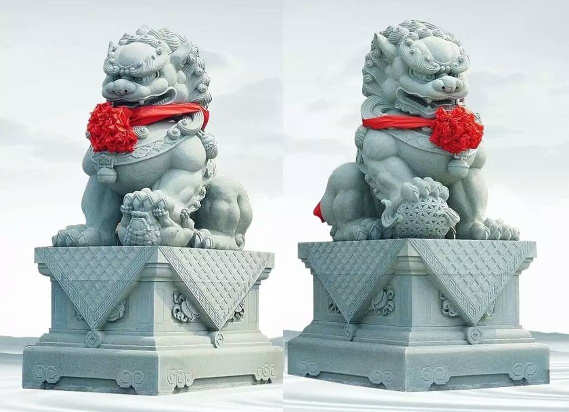 石至运来闲说石狮子