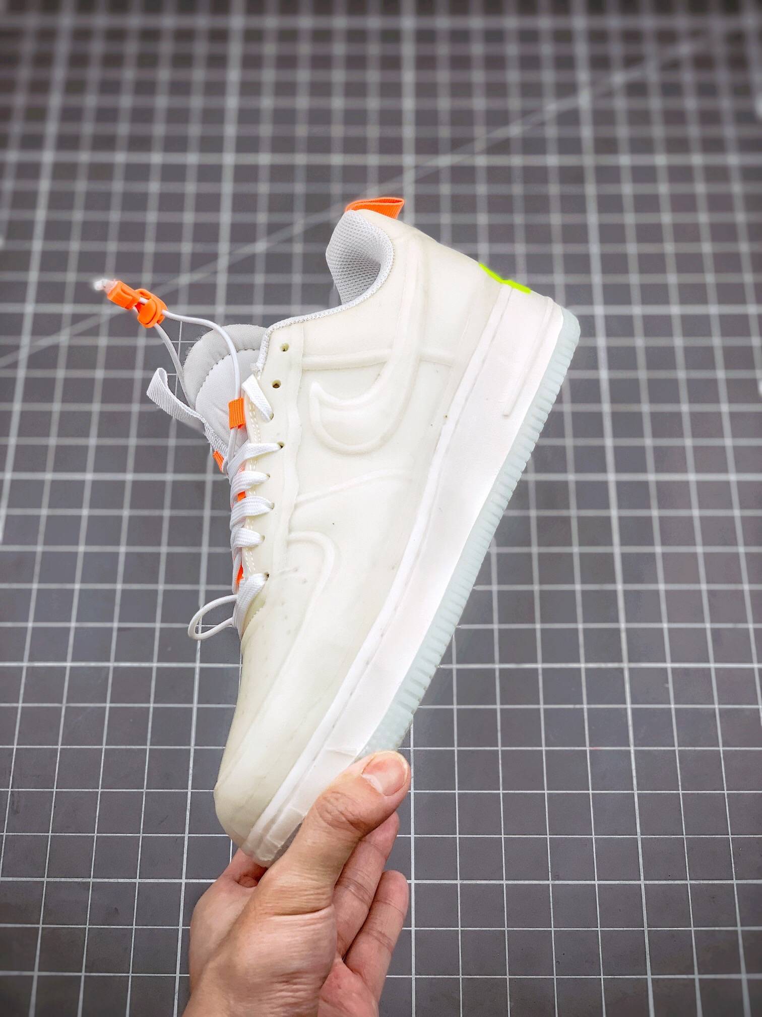 354 sail 米白橙泡泡糖运动鞋评测