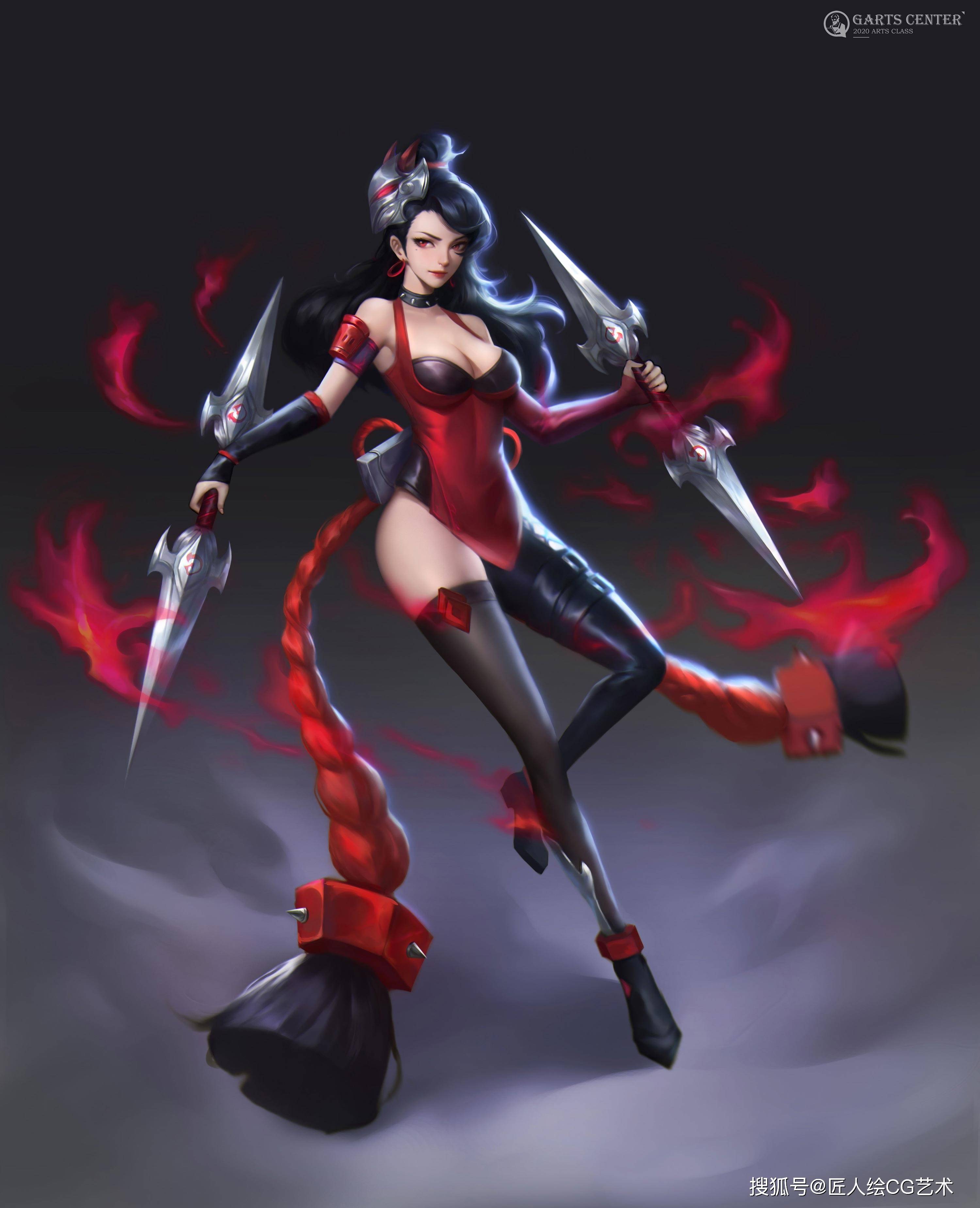 匠人绘学生作业展示美宣班学生立绘作业节选