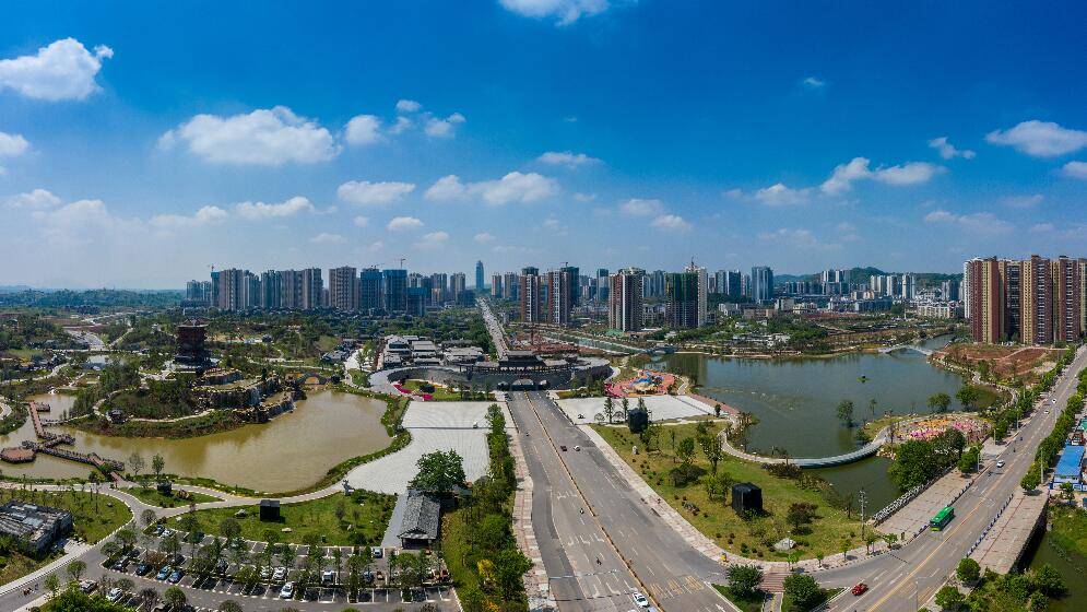 「区县解读—影像」大足城市面貌焕然一新