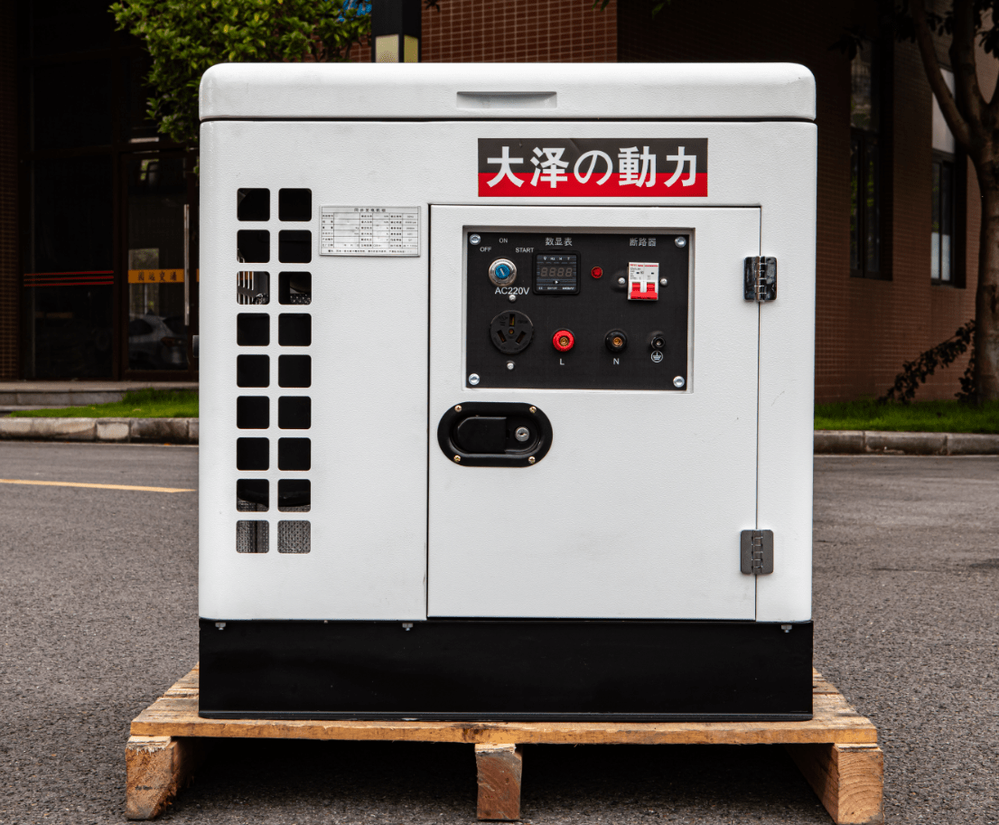大泽动力10kw车载柴油发电机尺寸yo14000et