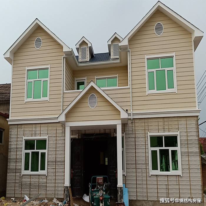 轻钢别墅两层项目案例