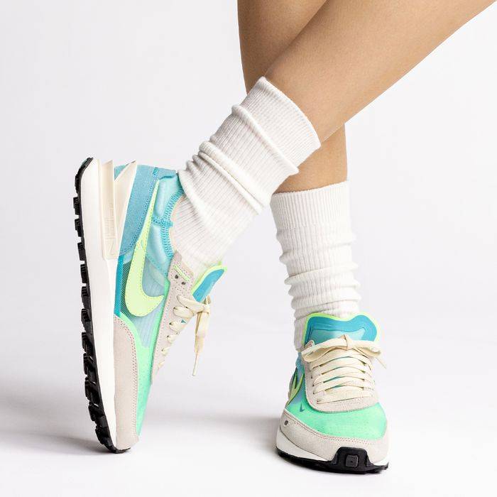 Wmns|耐克Nike Wmns Waffle One＂Scream Green＂华夫一代网纱运动慢跑鞋 DC2533-401