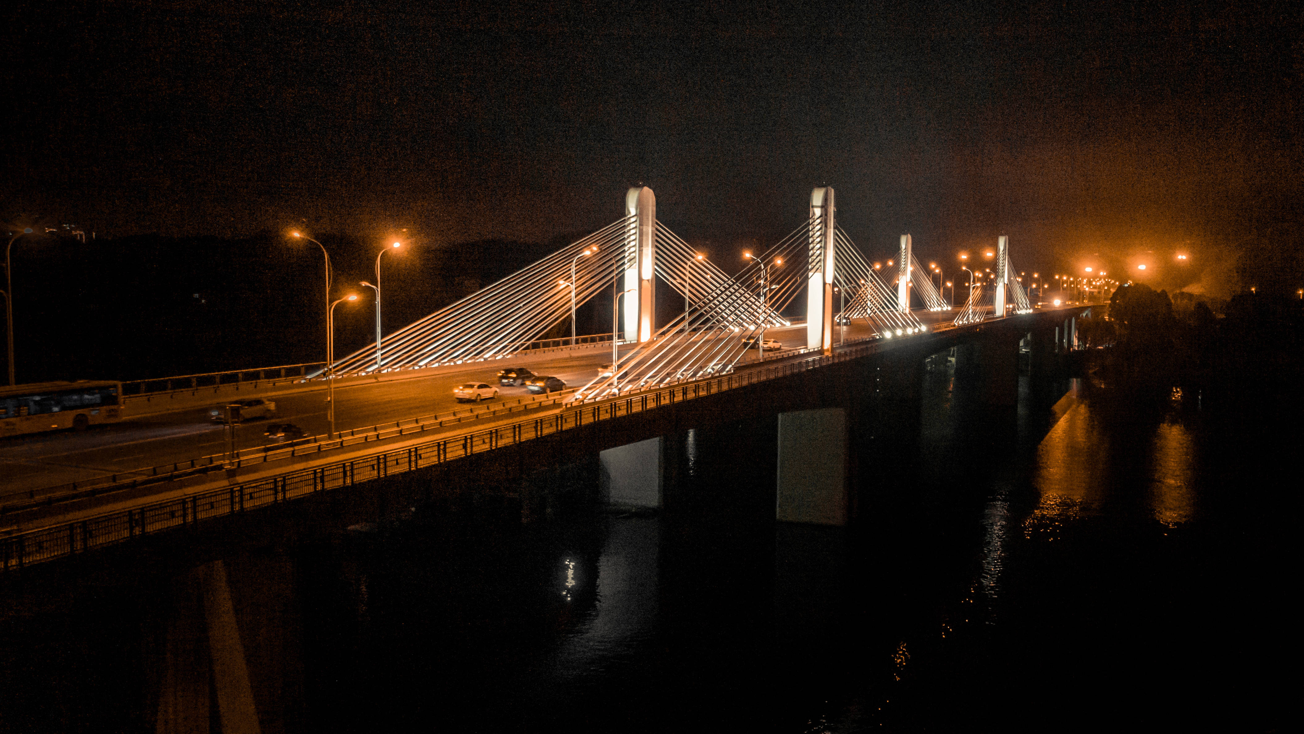 柳州三门江大桥夜景
