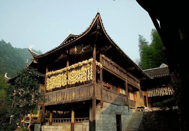湘西农村木房子图片