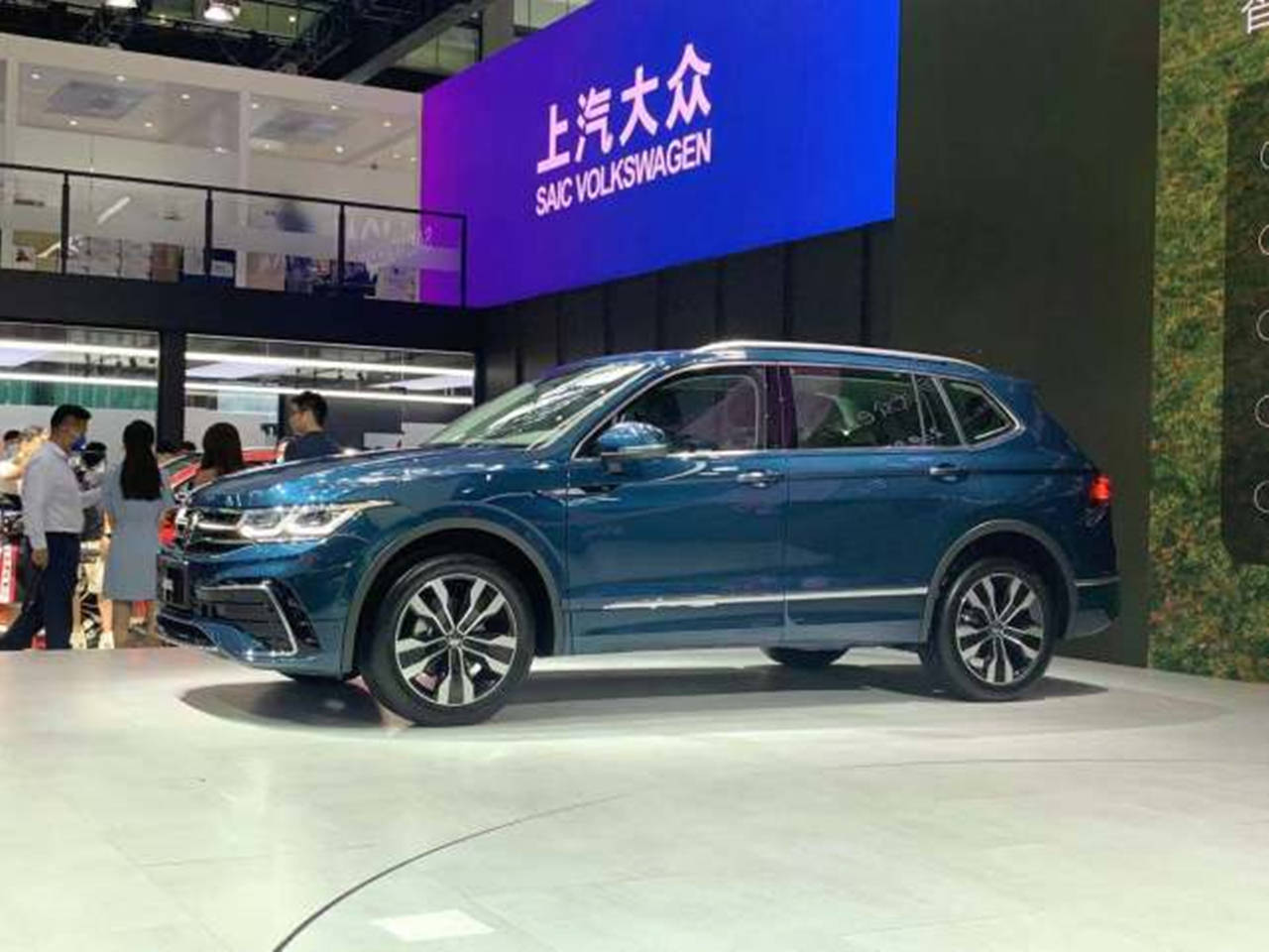 新款大众途观l实车亮相粤港澳车展外观运动内饰焕然一新