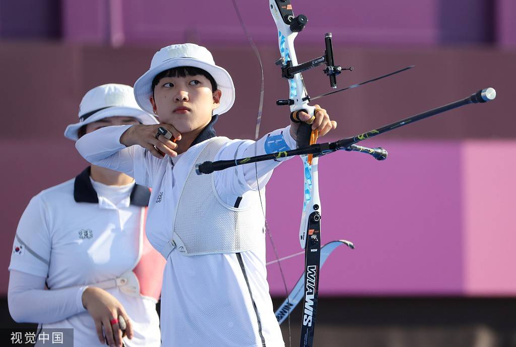 韩国射箭女运动员全部图片