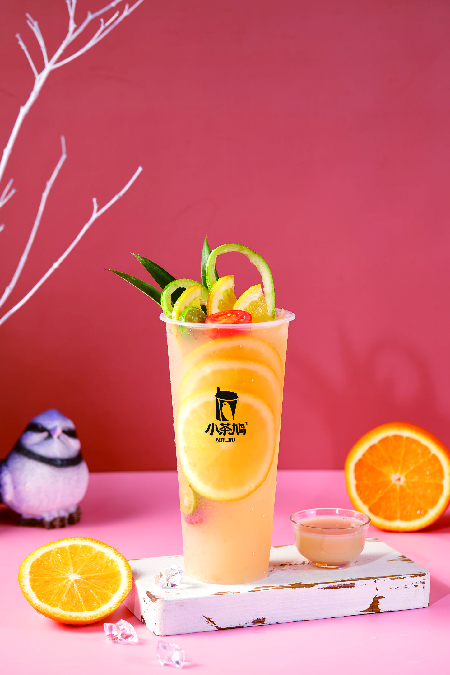 小茶鸠 主打手作鲜果健康茶饮 每一天,都新鲜