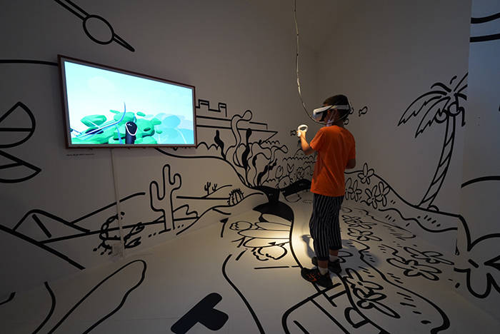 科技与艺术的融合1个世界anobo世界少儿科技艺术巡展亮相今日美术馆