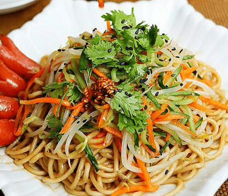 陕西特色美食——陕西凉面