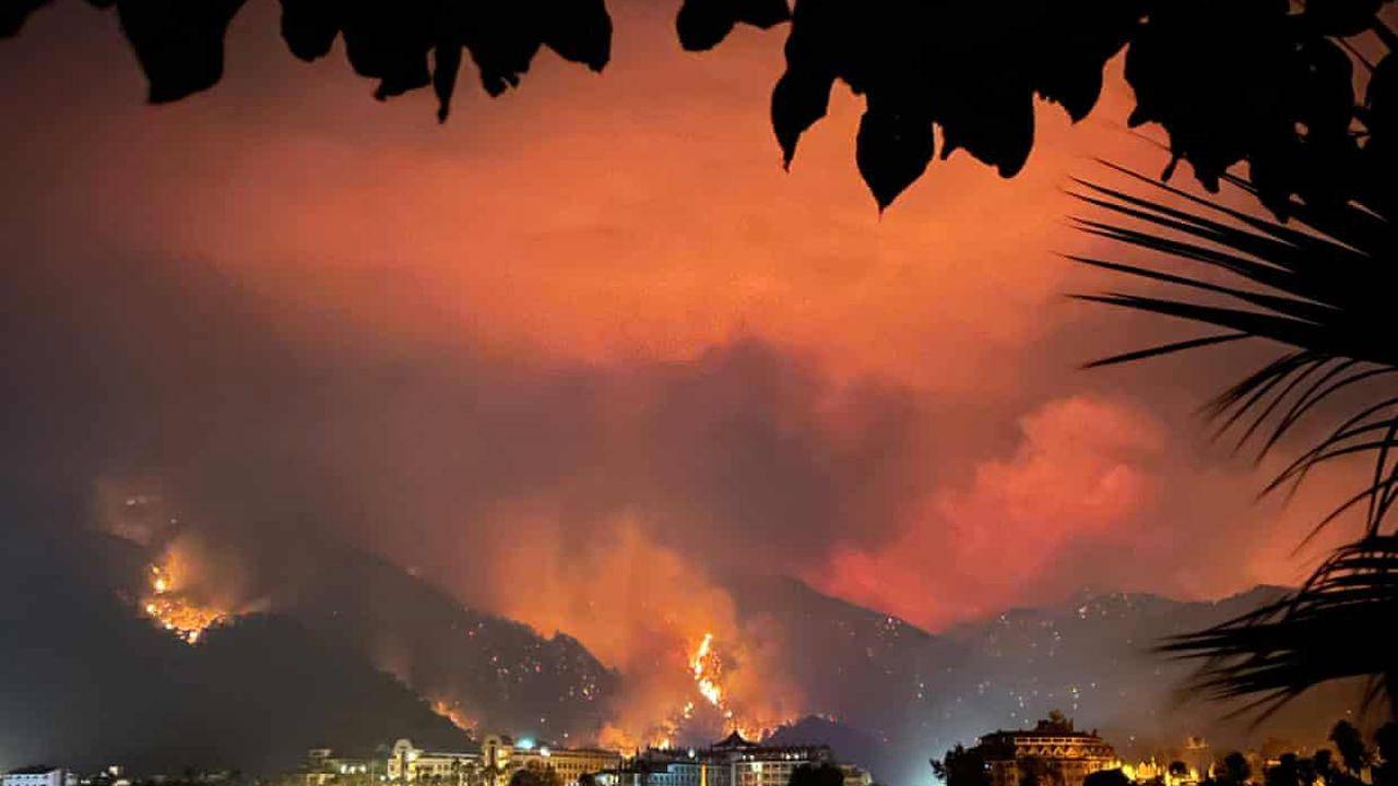 土耳其森林大火已致4人死亡火强度比该国历史记录高出4倍 火灾